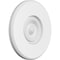 Ekena Millwork Standard Grayson Bullseye Rosette With Rounded Edge, 7"W x 7"H x 1/2"P ROSP070X070X050GRY04 - alternate 1